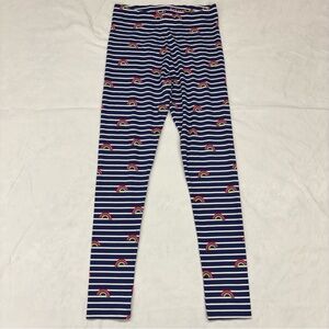 Mini‎ Boden Navy Blue Striped Rainbow Kids Leggings Size 13/14 Big Girl
VGUC